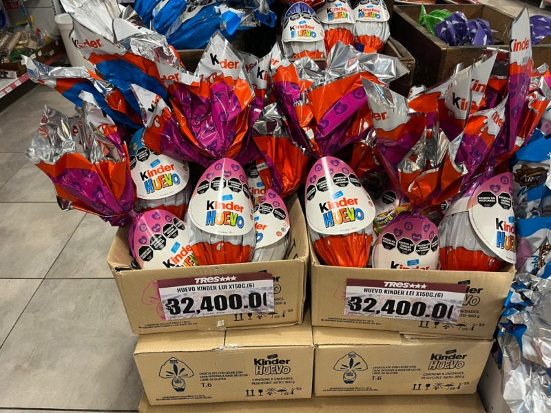 Pascua 2026: cu�nto cuesta el huevo de chocolate